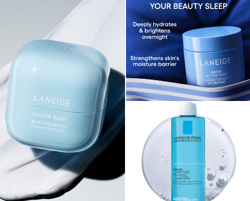 Skincare 🫧 cover photo collage