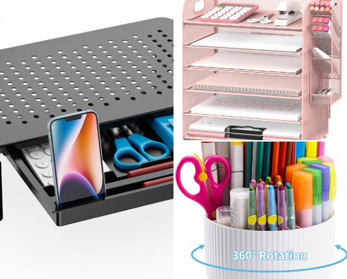 Home Office Organization Finds That Make Workdays Easier cover photo collage