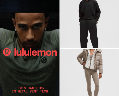 Lululemon cover photo collage