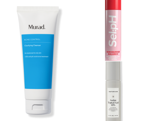 Affordable acne treatment routine that works cover photo collage