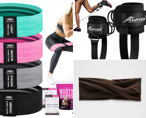 Gym Essentials for Gains  💪🏋️ cover photo collage