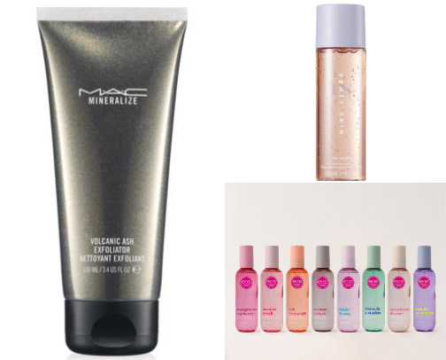 My favorite skincare products cover photo collage