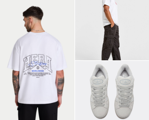 Everyday essentials🧢 cover photo collage
