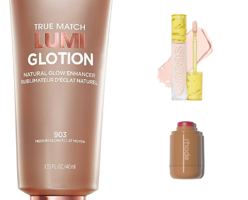 summer makeup recs ☀️ cover photo collage