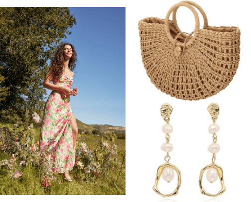 Beach Wedding Guest Outfit cover photo collage