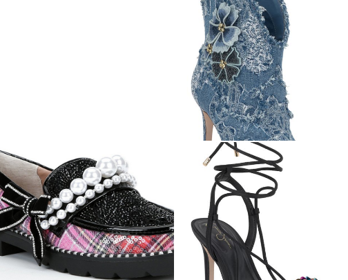 Shoes for the fall cover photo collage