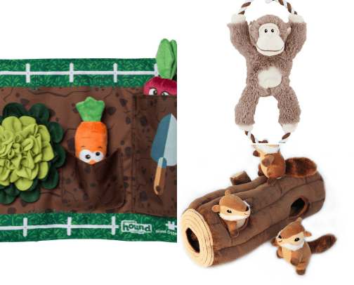 Dog Toys We Love cover photo collage