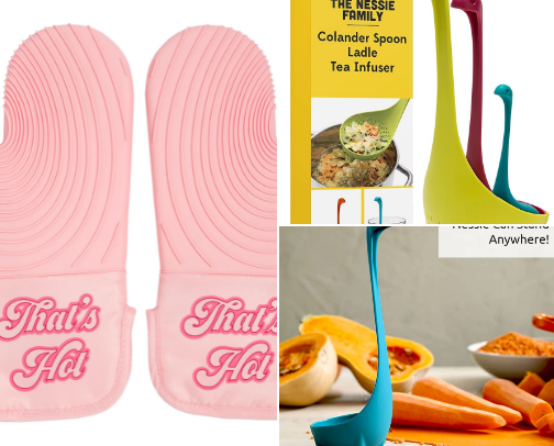 Kawaii Kitchen Items - Amazon cover photo collage