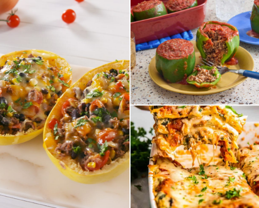 Easy & Delicious Vegetarian Recipes for Everyone cover photo collage