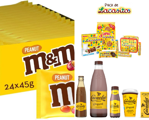 Comida y dulces cover photo collage