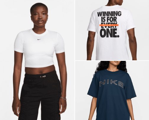 Nike Clothing cover photo collage