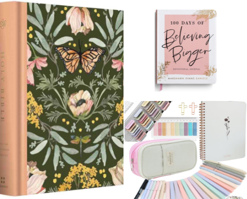 My favorite Bible study recommendations cover photo collage