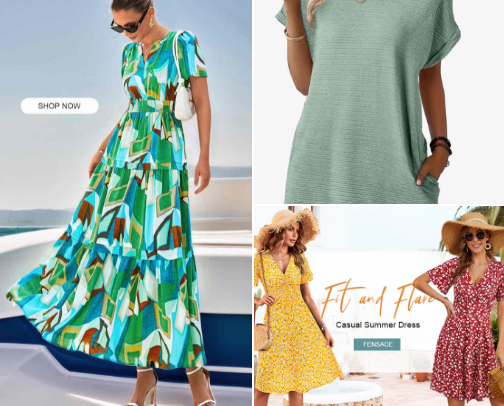 Summer Styles for Females cover photo collage