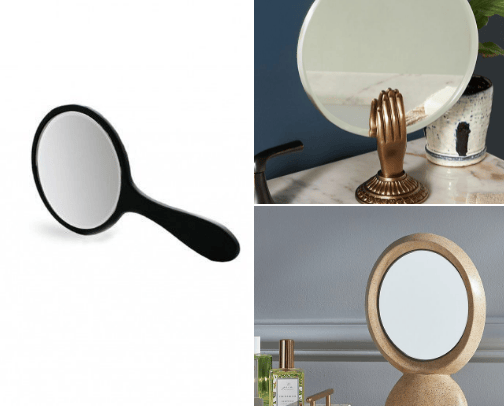 Makeup accessories cover photo collage
