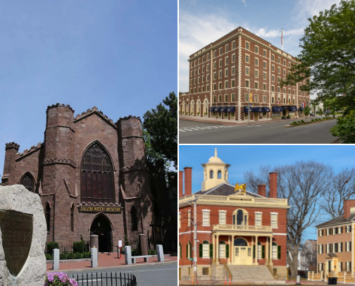 Planning our trip to Salem, Ma cover photo collage