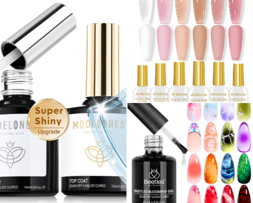 Amazon nail ESSENTIALS cover photo collage
