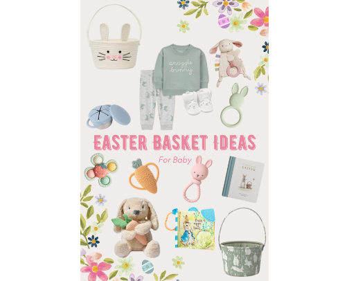 Easter Basket Ideas For Baby 🥕🐰 cover photo collage