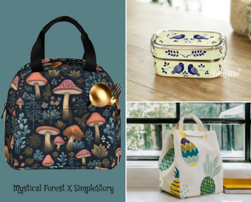 Lunch Bag Obsession cover photo collage