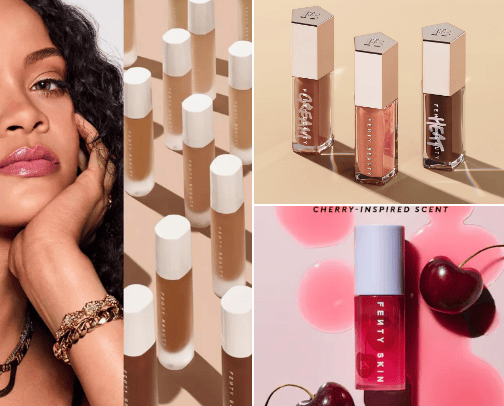 Makeup cover photo collage