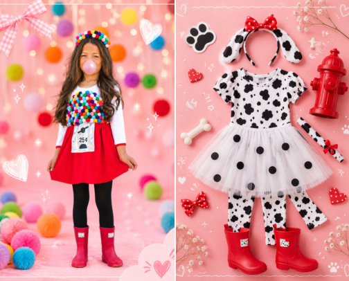 Cute Halloween Costumes for Kids | Boys & Girls Costume Ideas cover photo collage