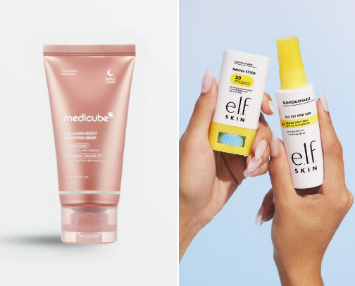 Affordable, Amazing Skincare cover photo collage