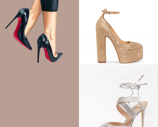 Heels 👠 cover photo collage