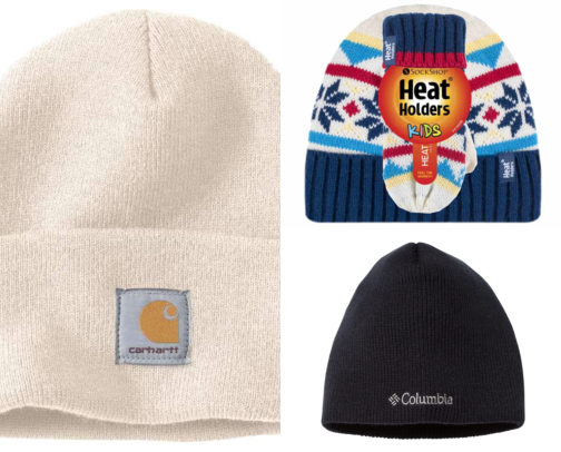 Beanies I Grabbed After Freezing Through Last Winter Without One cover photo collage
