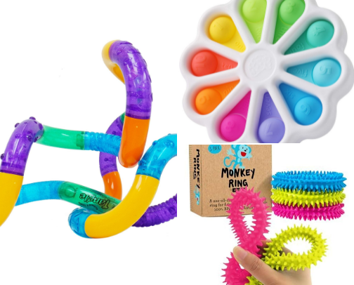 Toys For kids with ADHD cover photo collage