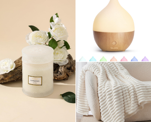 “Bloom from the Bayou” (Home & Décor Finds) cover photo collage