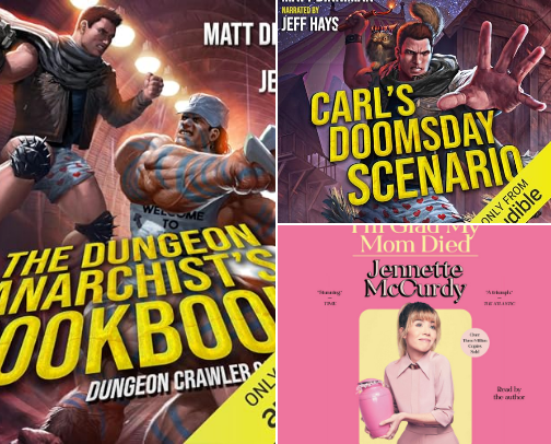Audiobook Recommendations cover photo collage