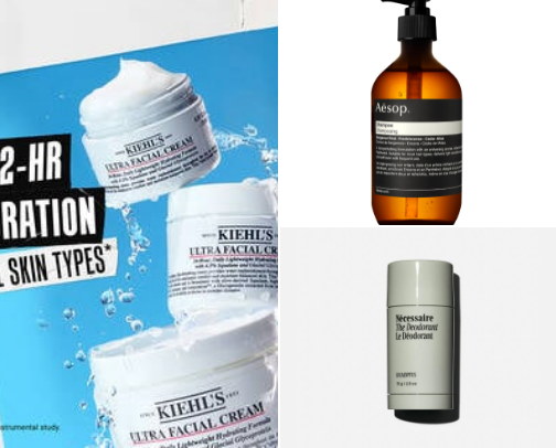 My current Face/Bodycare Rotation. All natural, cruelty-free, & elevated brands! cover photo collage