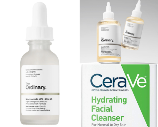 My Favourite Skincare Recommendations✨ cover photo collage