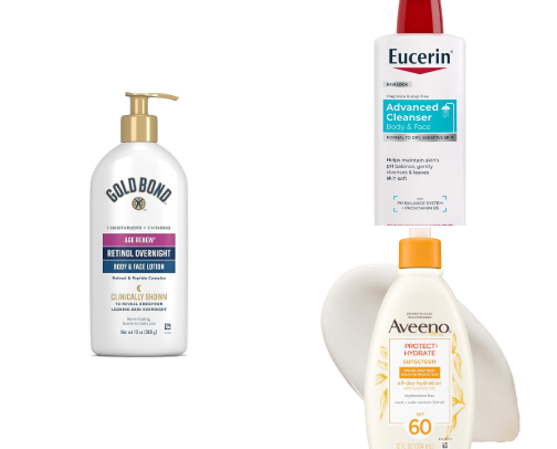 Essential body care cover photo collage