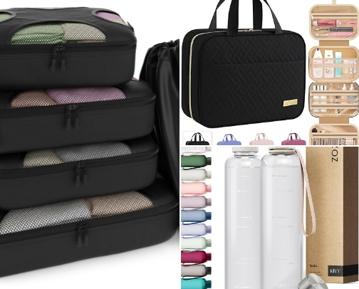 Must-Have Travel Essentials — Pack Smart, Travel Light! cover photo collage