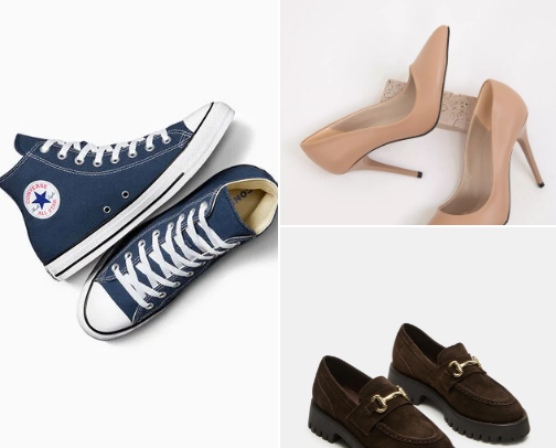 ִֶָ☾.the only shoes you'll ever need𐙚⋆ cover photo collage