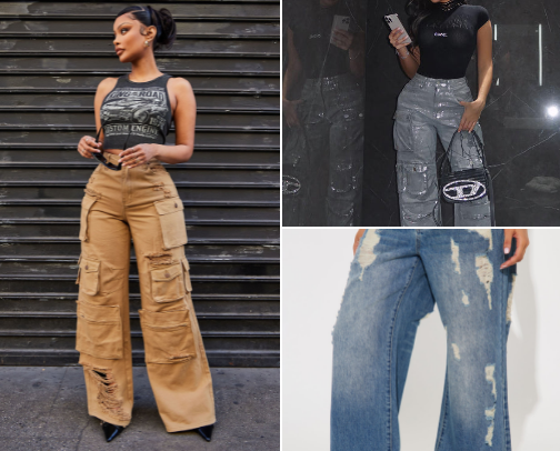 Jeans Are Truly a Girls Best Friend! cover photo collage