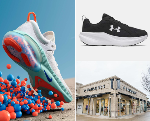 My favorite athletic wear brands✨ cover photo collage