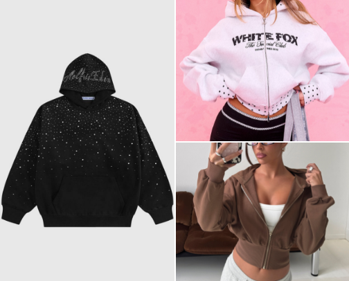 Your New Favourite Hoodies & Sweaters 𖣂 cover photo collage