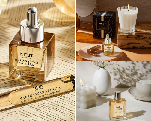 The Perfect Affordable Vanilla Fragrances cover photo collage