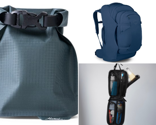 My minimalist backpacker list for when I traveled for a year cover photo collage