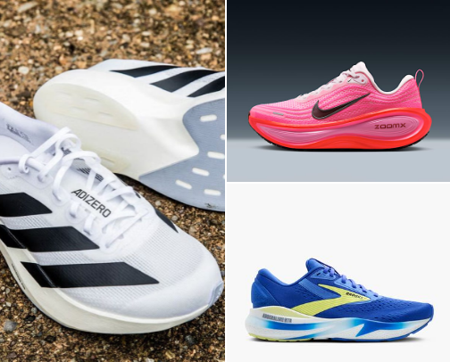 Running Shoes cover photo collage