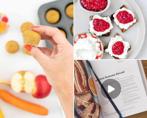 Toddler Food Ideas, Simple Meals & Make-Ahead Snacks cover photo collage