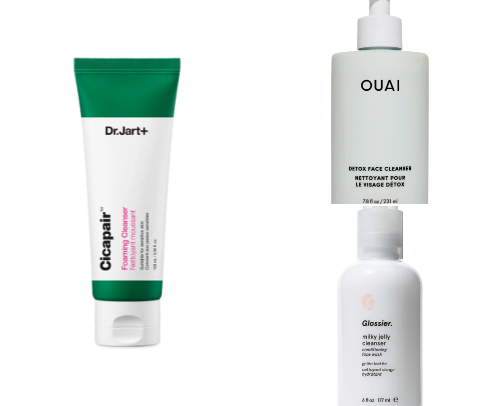 Skincare for oily skin🧴 cover photo collage