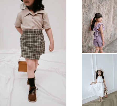 Kids Wear Summer Edition Girls cover photo collage