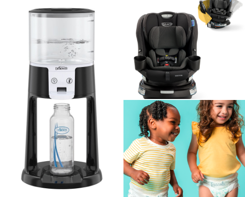 Baby products must have cover photo collage