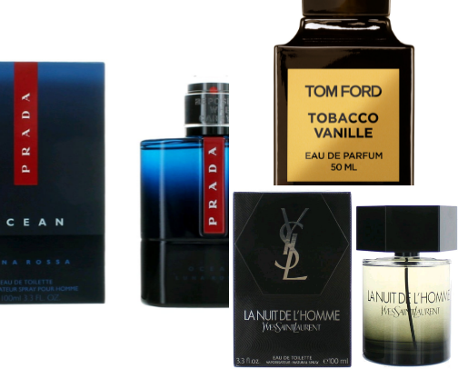 SCENTS OF HIM cover photo collage
