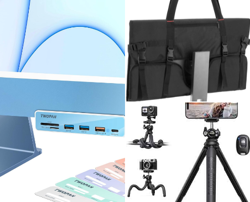 Budget Home Office Setup for Creators — Amazon Desk Essentials Under $100 (2026) cover photo collage