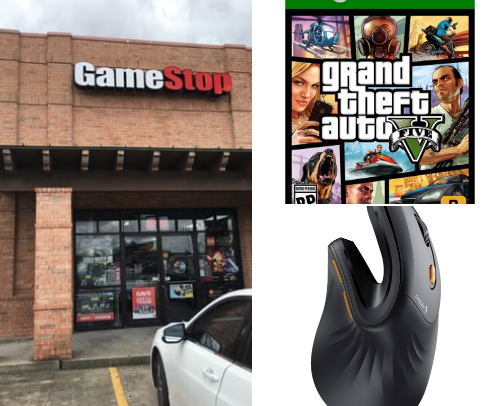 Game stop cover photo collage