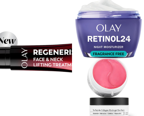 Skincare I can't go without cover photo collage