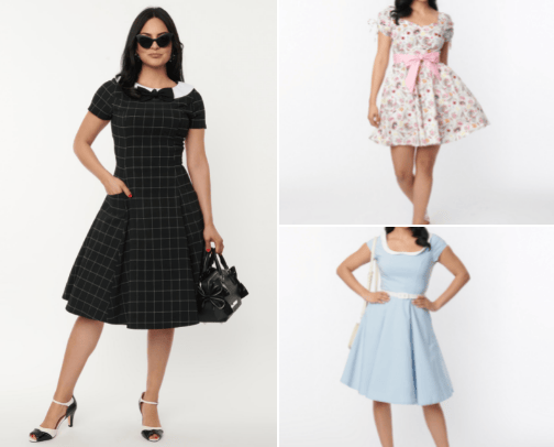 Dresses & skirts cover photo collage